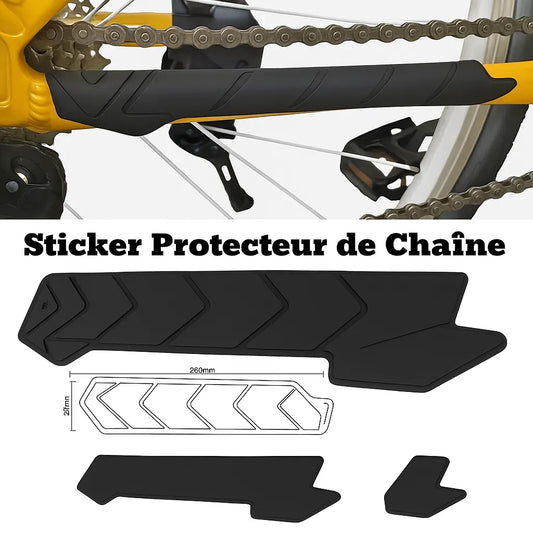 Protecteur de cadre en silicone noir – bande autocollante