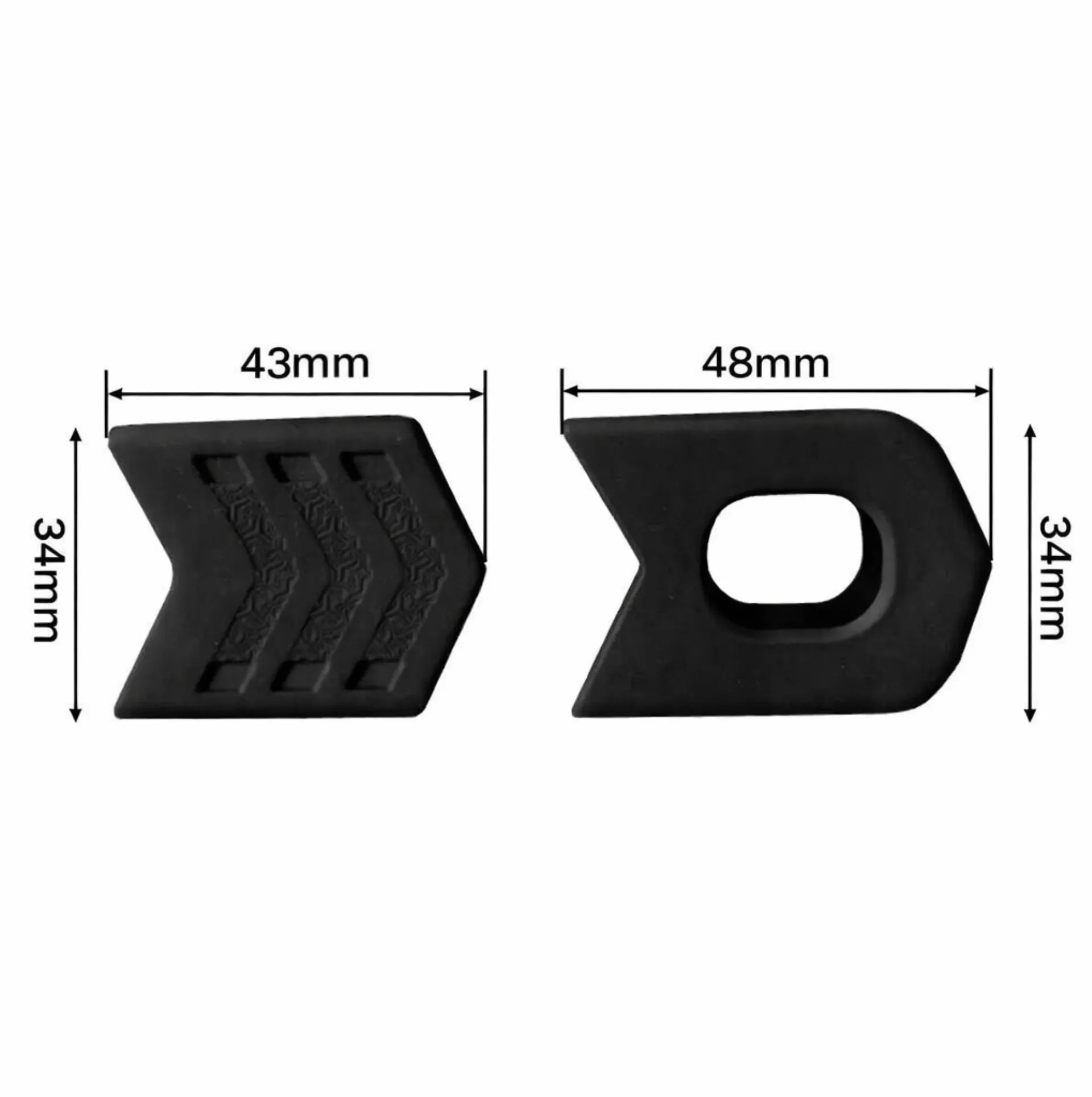Protection universelle pour manivelle de vélo VTT – Lot de 4 pièces – vue 5