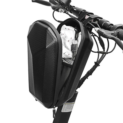 Sacoche avant rigide 4L pour trottinette et vélo – Étanche et coque EVA – vue 2