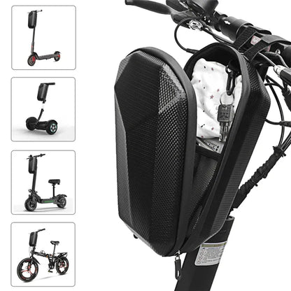 Sacoche avant rigide 4L pour trottinette et vélo – Étanche et coque EVA – vue 8