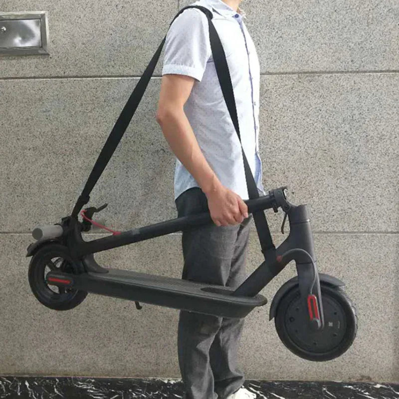 Sangle d'épaule réglable pour transport de vélo et trottinette – vue 3