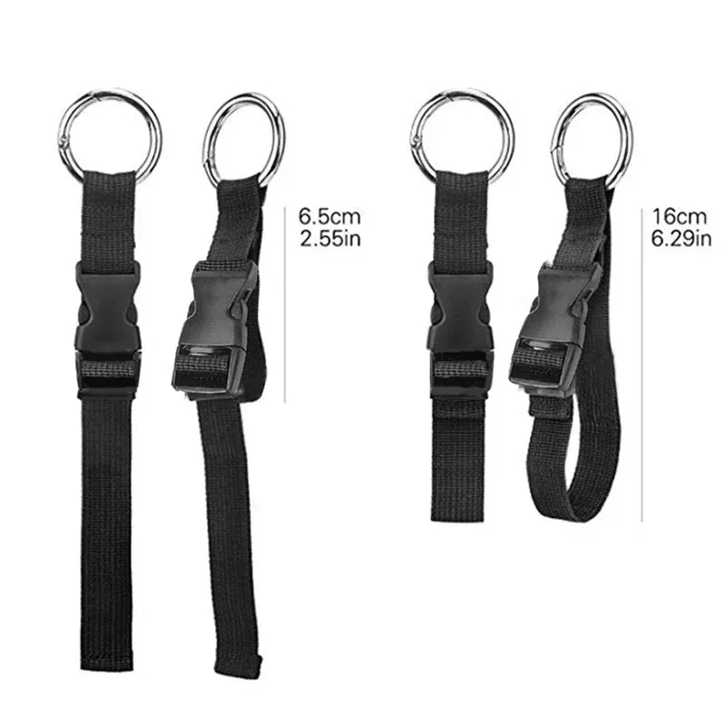 Sangle externe pour sac à dos - Sangle porte-veste avec boucle à dégagement rapide – vue 4