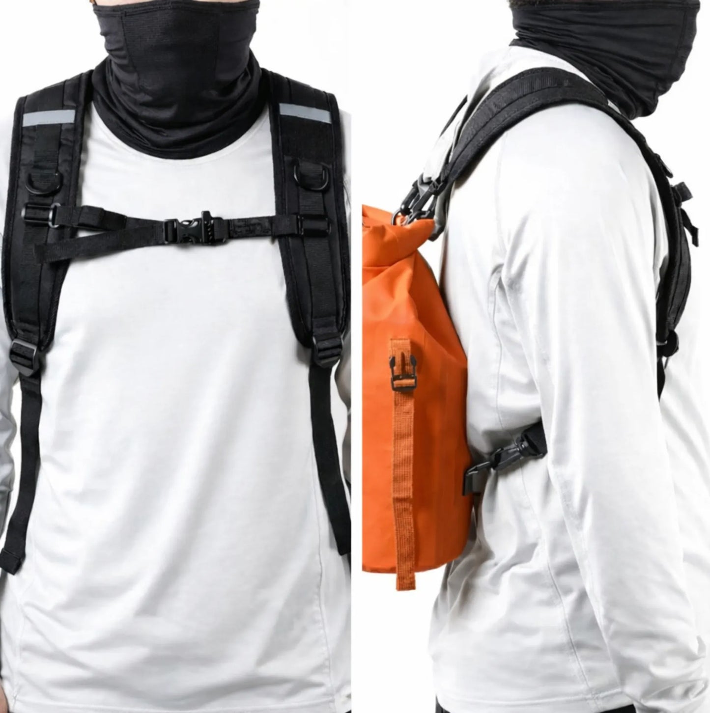 Sangles de sac à dos renforcées – Tissu Oxford respirant et attaches rotative 360° – vue 2