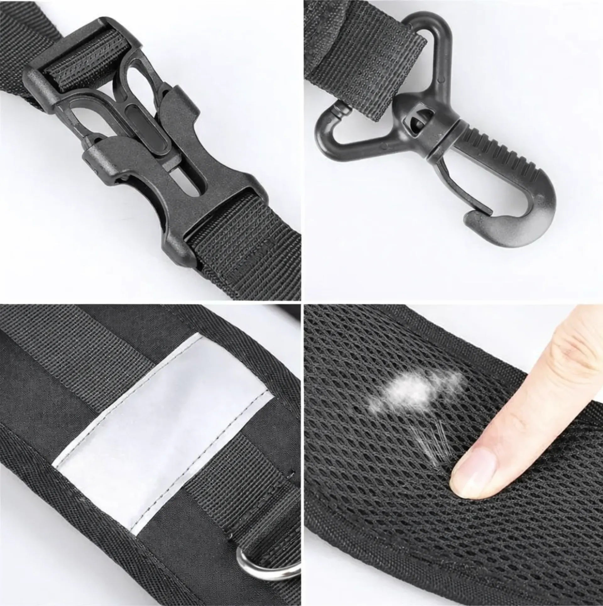 Sangles de sac à dos renforcées – Tissu Oxford respirant et attaches rotative 360° – vue 3