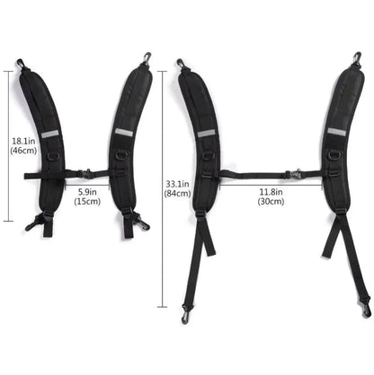 Sangles de sac à dos renforcées – Tissu Oxford respirant et attaches rotative 360° – vue 4