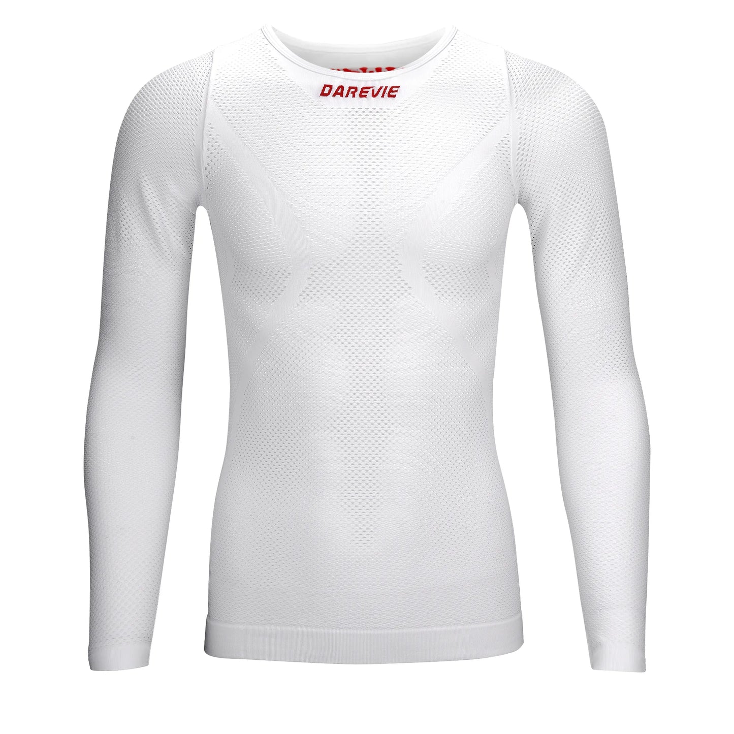 Sous-maillot à manches longues DAREVIE Knitting LS – Blanc – vue 4