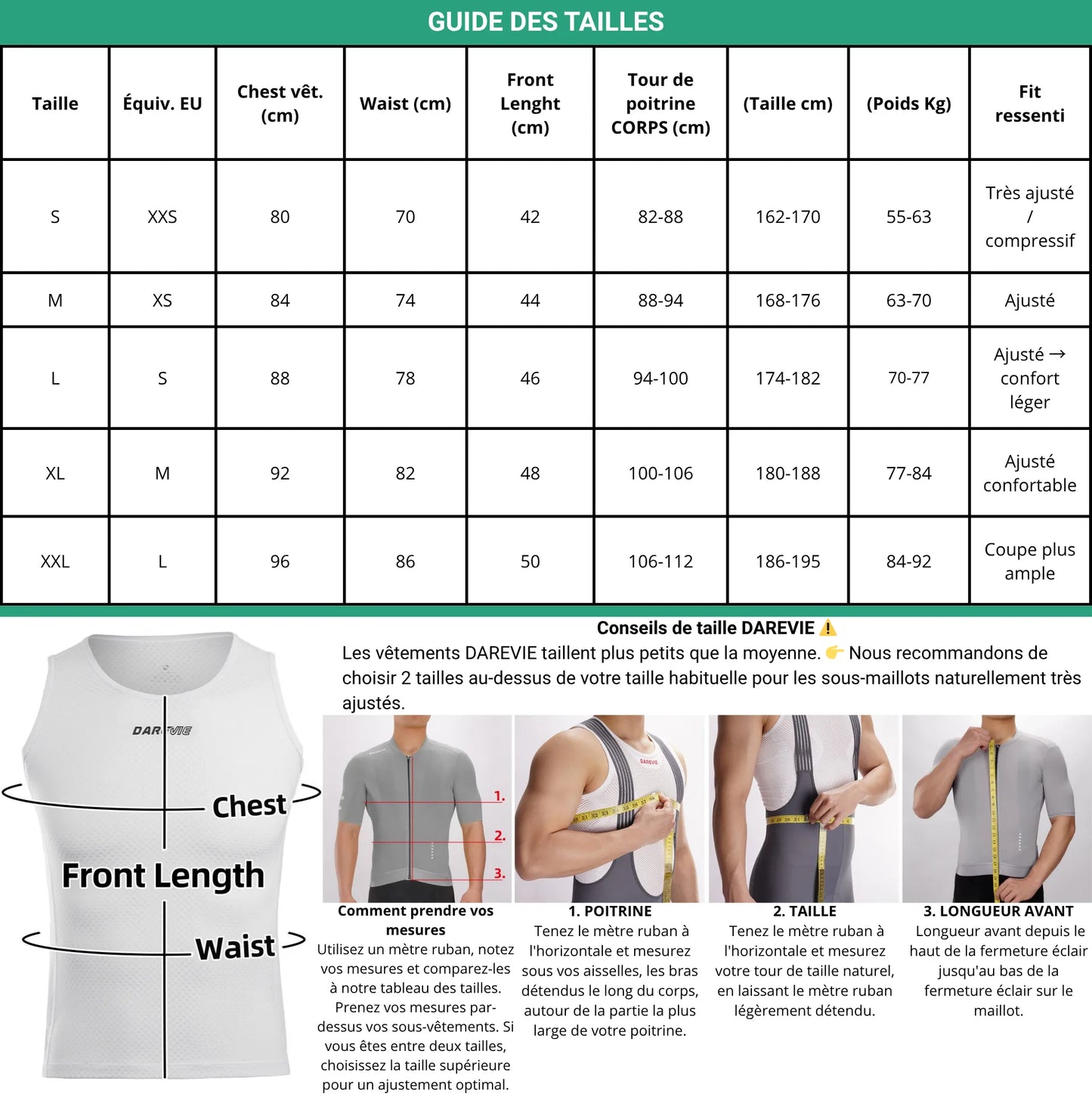 Sous-maillot alvéolé ventilé - Maille à grille aérienne Airgrid Mesh – vue 2