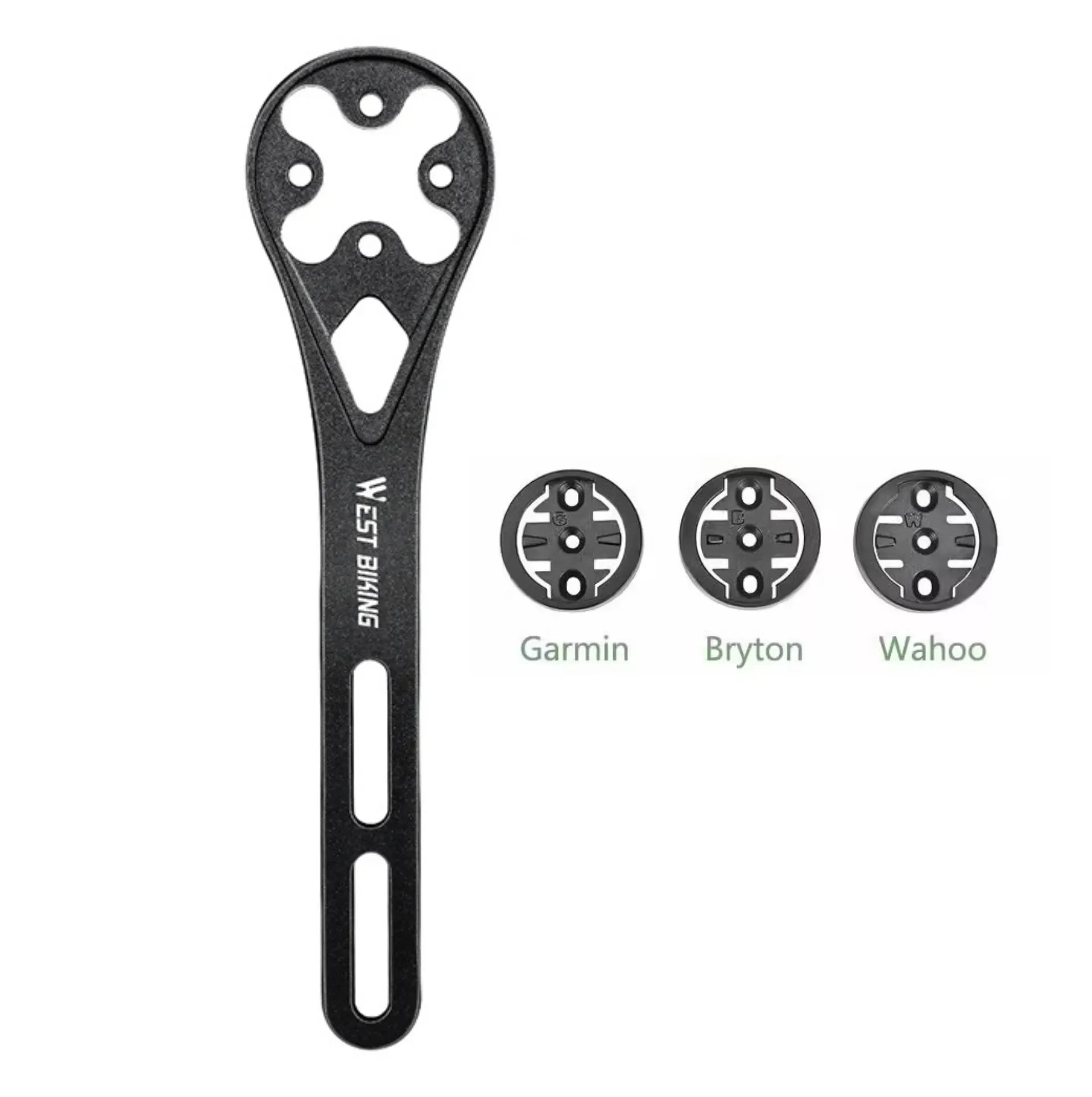 Support compteur Garmin/Bryton/Wahoo pour cintres aérodynamiques – Fixation sous cintre