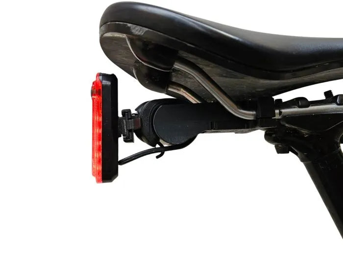 Support de feu arrière pour rails de selle – Compatible VTT, Enduro, Gravel (PETG 3D) – vue 4
