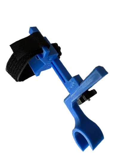 Support de seringue pour purge de frein vélo - Fixation guidon 22,2 mm – vue 3