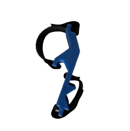 Support de seringue pour purge de frein vélo – Fixation sur fourche (PETG 3D – réglable) – vue 2