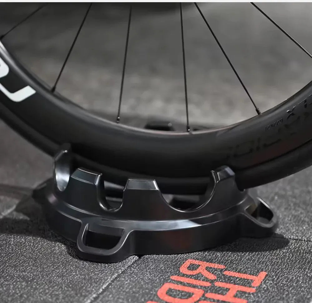 Support de stabilisation roue avant vélo – Multi-compatibilité pneus route, gravel et VTT – vue 5