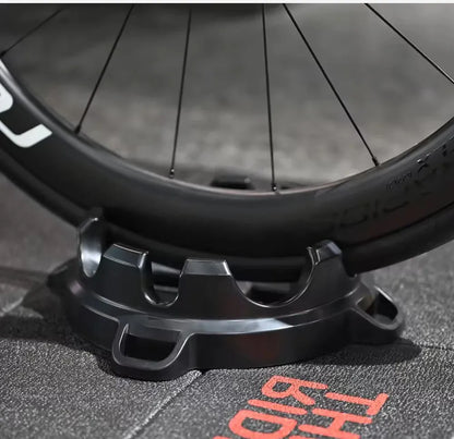 Support de stabilisation roue avant vélo – Multi-compatibilité pneus route, gravel et VTT – vue 5