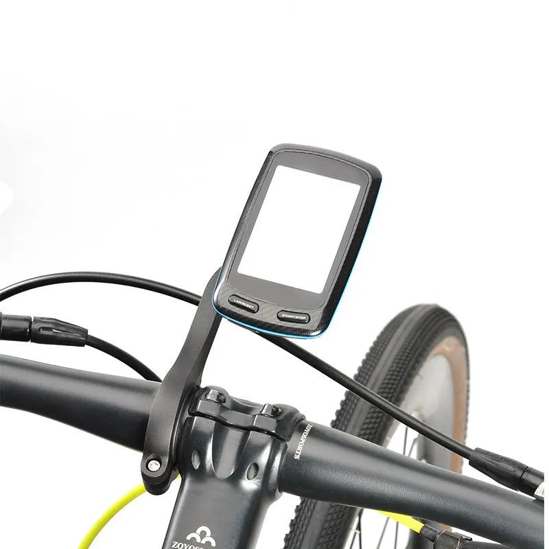 Support déporté XL bras allongé optimisé pour Garmin 1030/1040/1050 - Wahoo - Bryton + fixation éclairage ou gopro