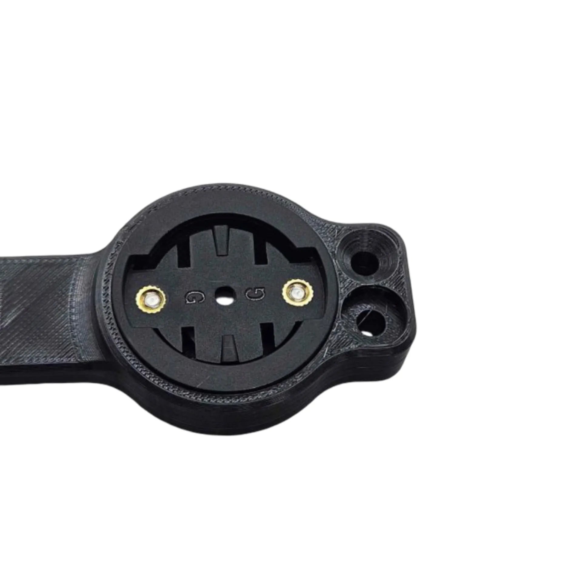 Support mural pour compteur GPS – Compatible fixation Garmin (impression 3D PETG) – vue 3