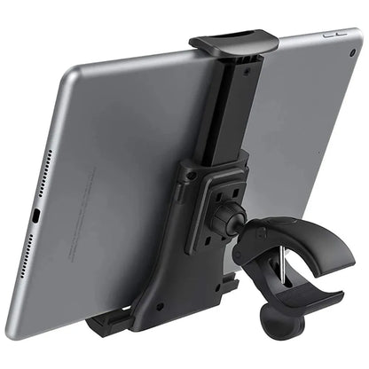 Support vélo pour tablette et smartphone – Guidon 18 à 50 mm, rotation 360° – vue 2