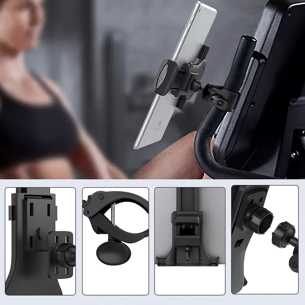 Support vélo pour tablette et smartphone – Guidon 18 à 50 mm, rotation 360° – vue 8