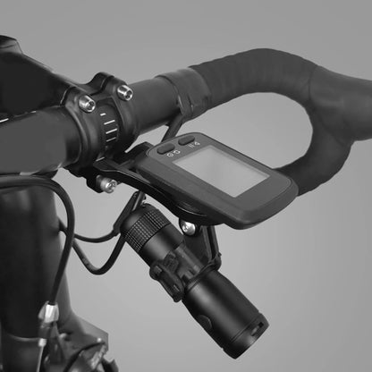 Support vélo universel en aluminium – Compatible Garmin, Bryton, Cat Eye et GoPro – vue 2