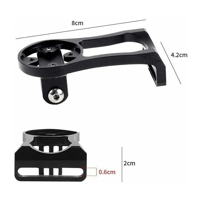 Support vélo universel en aluminium – Compatible Garmin, Bryton, Cat Eye et GoPro – vue 5