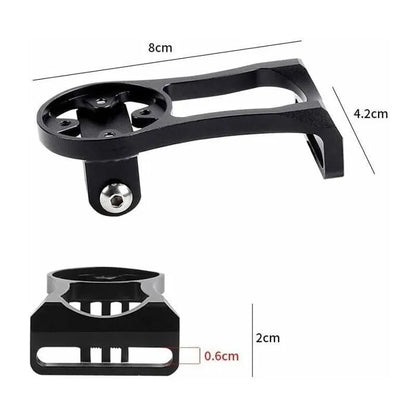Support vélo universel en aluminium – Compatible Garmin, Bryton, Cat Eye et GoPro – vue 5