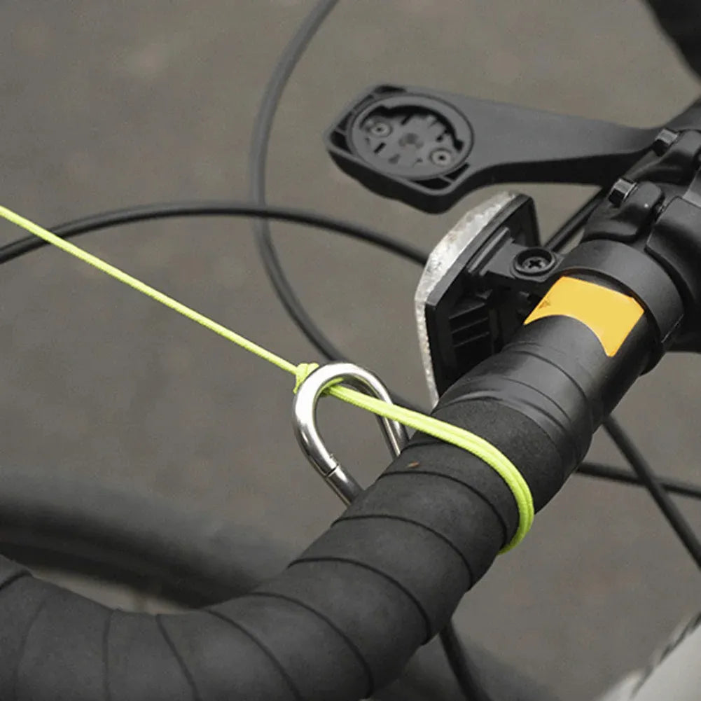 Système de traction vélo compact – Corde extensible 2,3 m à ressort interne – vue 5